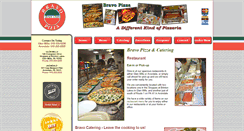 Desktop Screenshot of bravopizzaonline.com